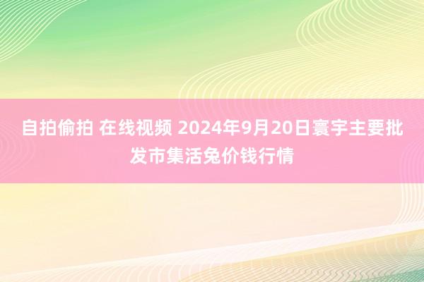 自拍偷拍 在线视频 2024年9月20日寰宇主要批发市集活兔价钱行情