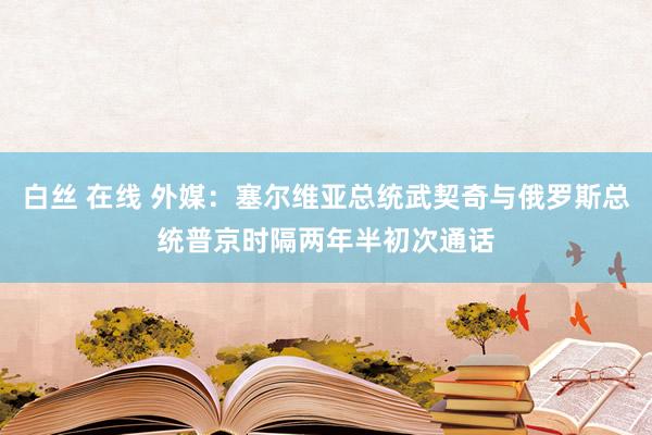 白丝 在线 外媒：塞尔维亚总统武契奇与俄罗斯总统普京时隔两年半初次通话