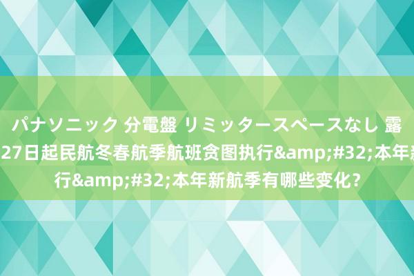 パナソニック 分電盤 リミッタースペースなし 露出・半埋込両用形 27日起民航冬春航季航班贪图执行&#32;本年新航季有哪些变化？