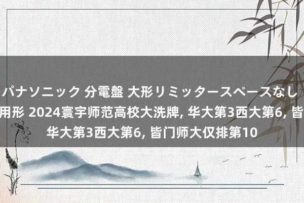 パナソニック 分電盤 大形リミッタースペースなし 露出・半埋込両用形 2024寰宇师范高校大洗牌， 华大第3西大第6， 皆门师大仅排第10